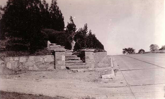 1930's NYA Retaining Wall