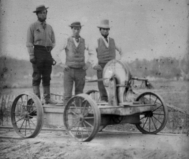 pre-civil war handcar