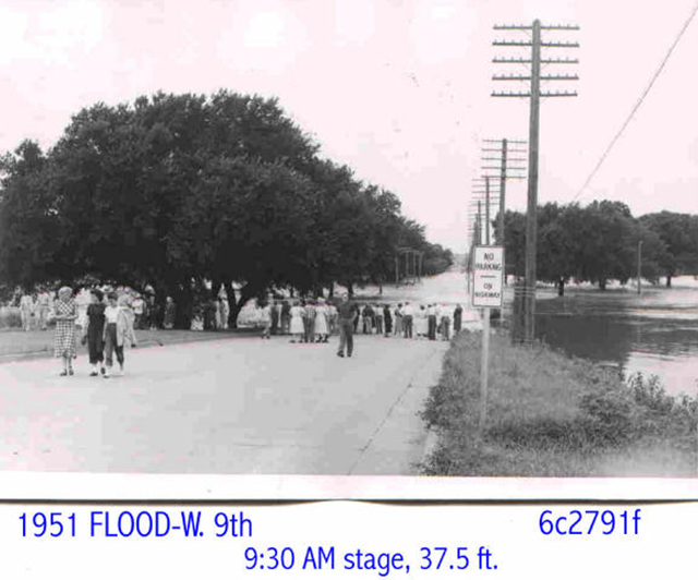 1951 Flood in Winfield, KS