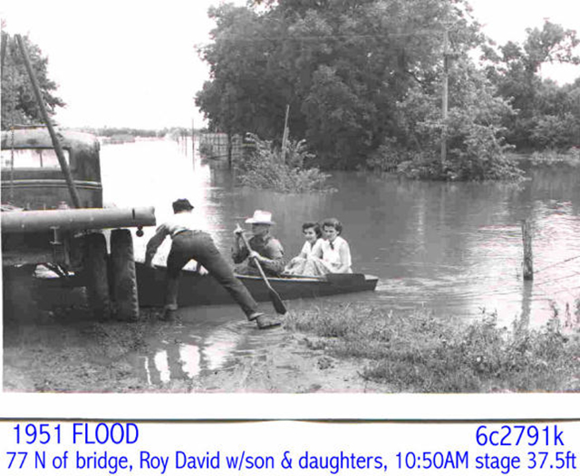 1951 Flood in Winfield, KS