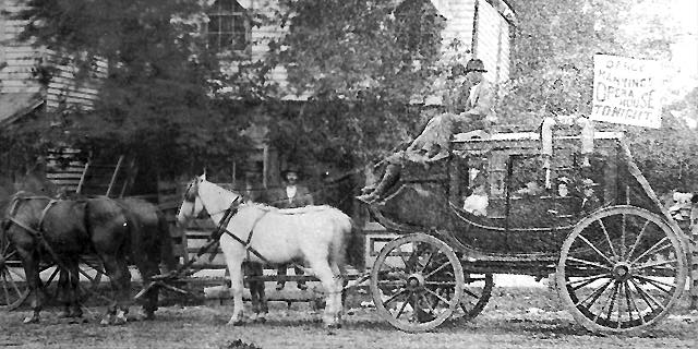 Horse Stage Coach