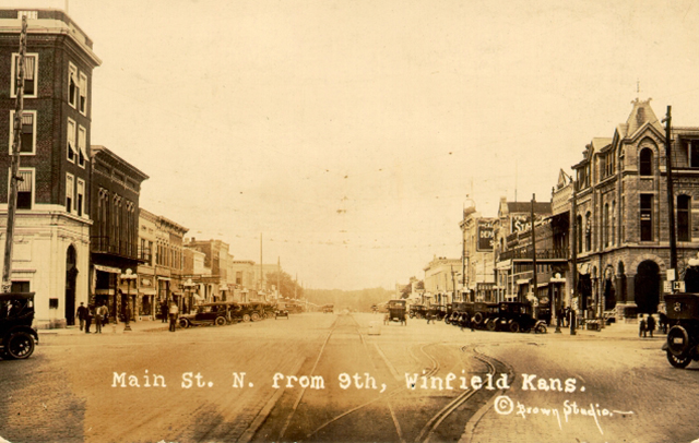 Main Street in (about) 1922