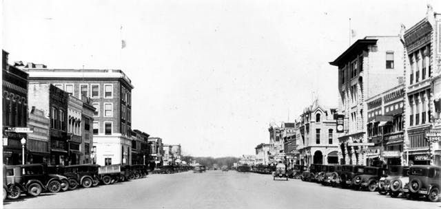 Main Street in (about) 1925