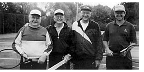 Bob Kearns, Larry Schuster, Les Hogue and Allan Jones