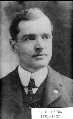 1901 Harry Aaron Caton