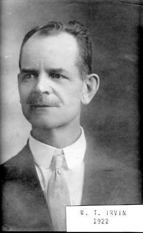 1922 William Tracy Irvin