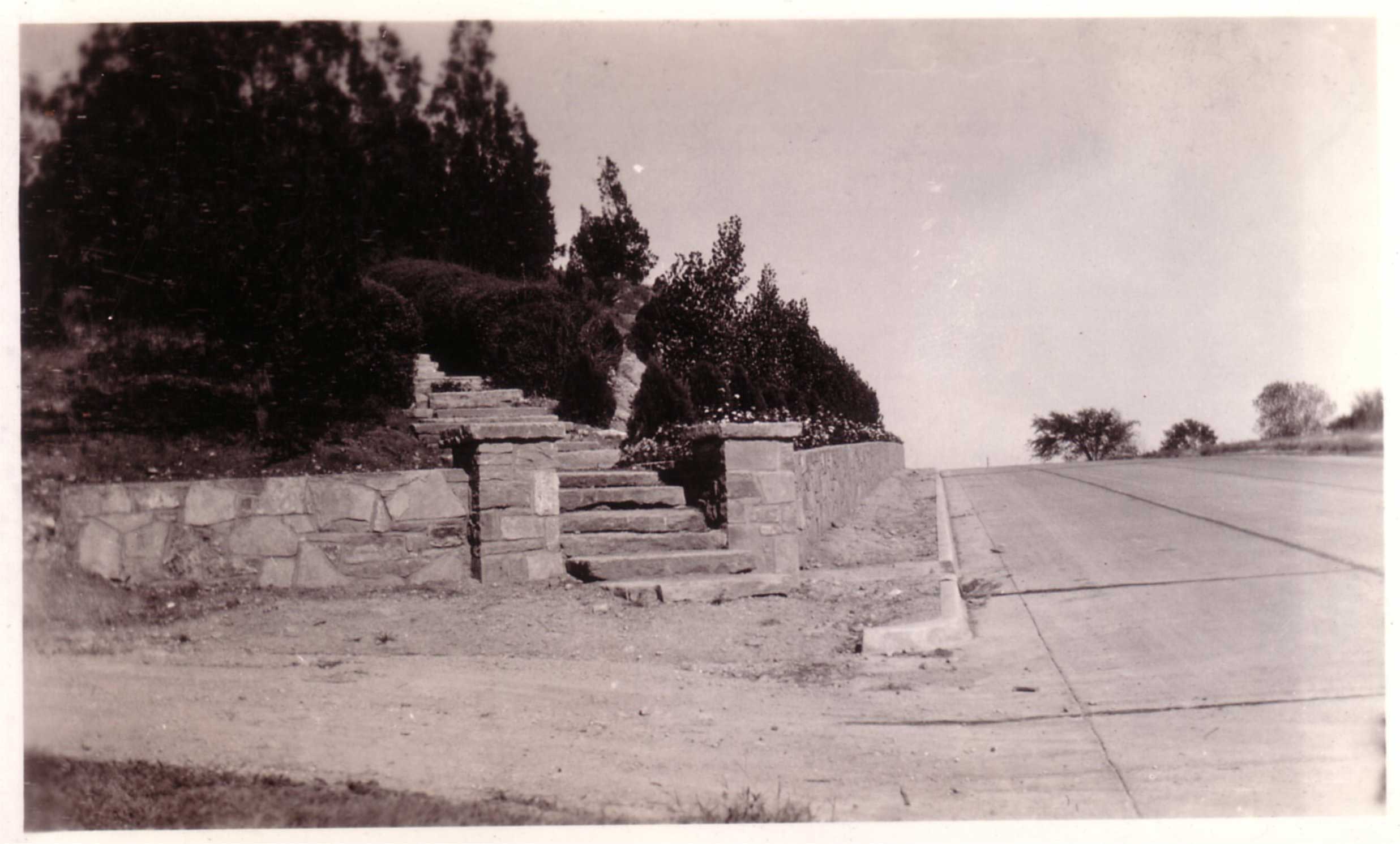 1930's NYA Retaining Wall