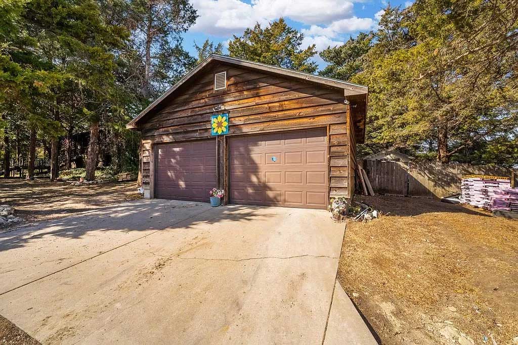 Present Garage at front of property