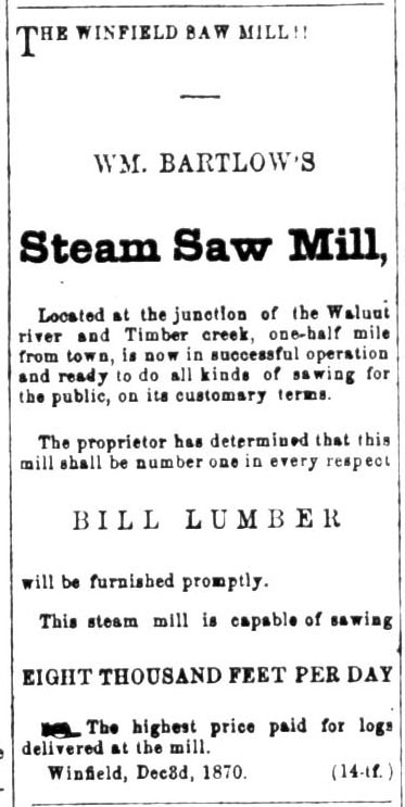 Saw Mill ad