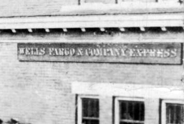 Wells Fargo sign