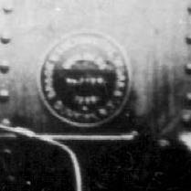 Nameplate on Smokebox