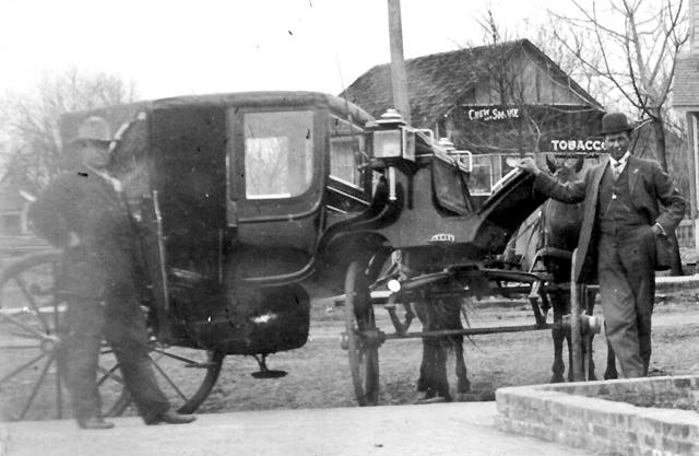 Cab on left