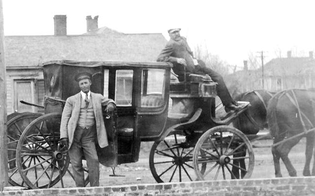 Cab on right