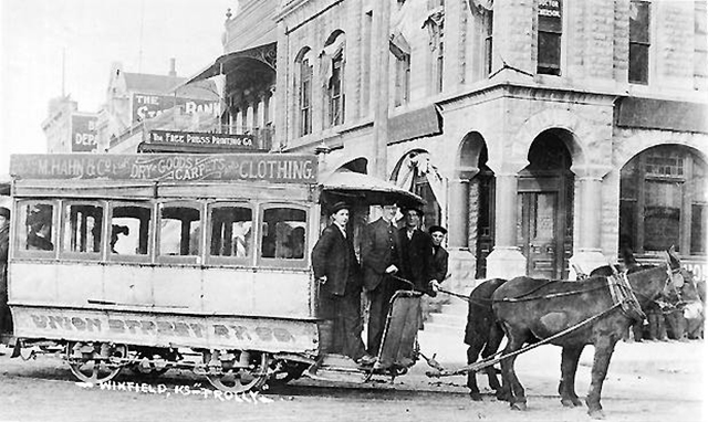 Mule Drawn Trolley