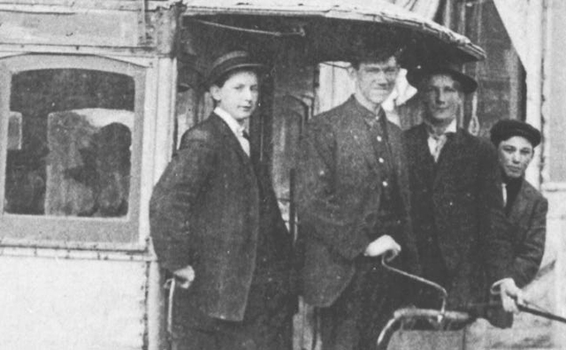 driver and friends