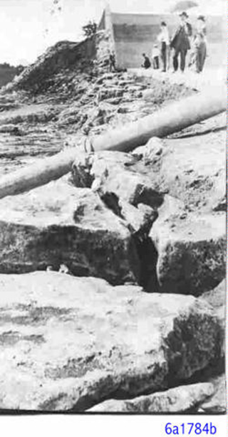 Reservoir Broke in Winfield in 1916