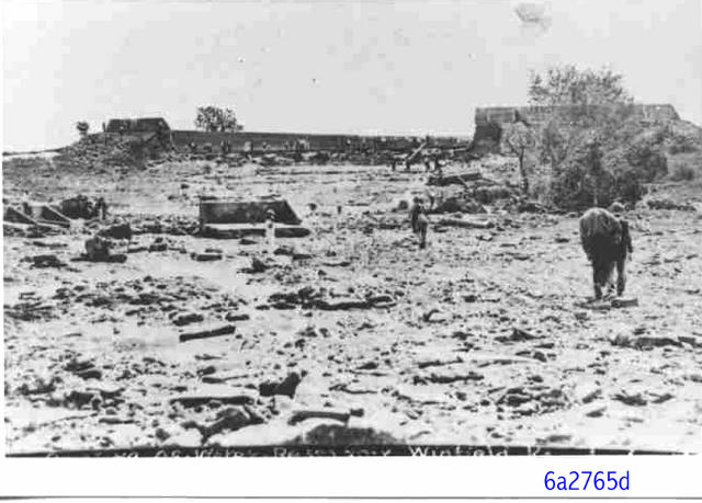 Reservoir Broke in Winfield in 1916