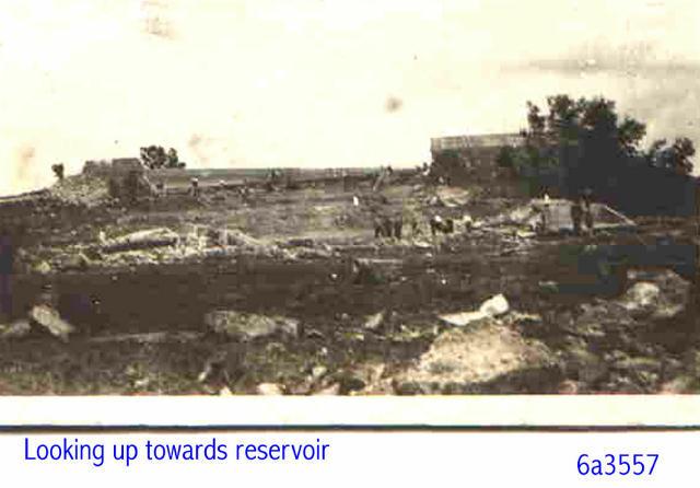 Reservoir Broke in Winfield in 1916