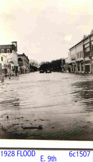 1928 Flood in Winfield, KS