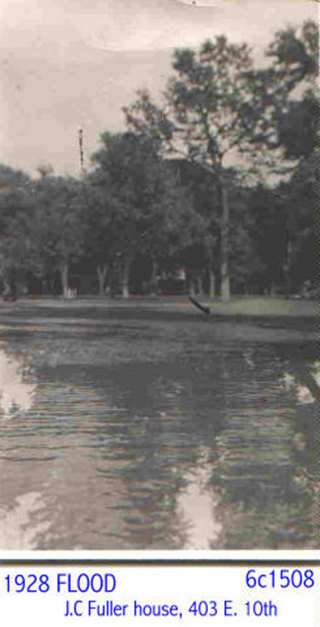 1928 Flood in Winfield, KS