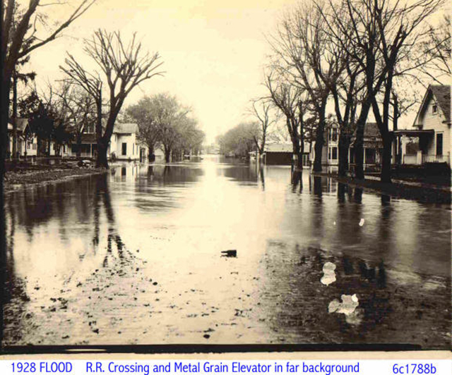 1928 Flood in Winfield, KS
