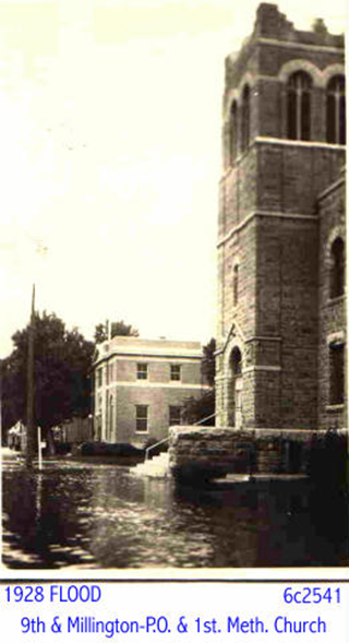 1928 Flood in Winfield, KS