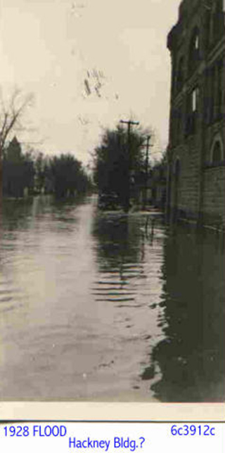 1928 Flood in Winfield, KS