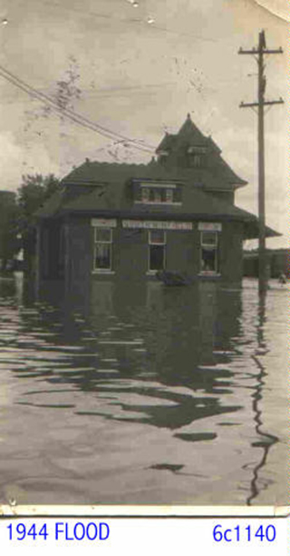 1944 Flood in Winfield, KS
