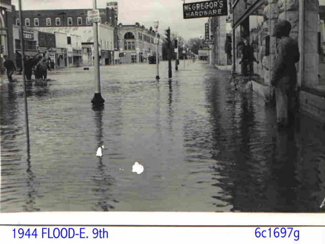 1944 Flood in Winfield, KS