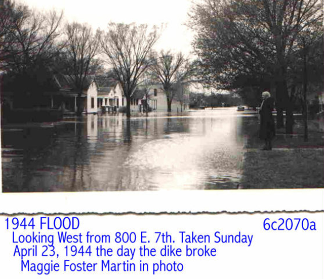 1944 Flood in Winfield, KS
