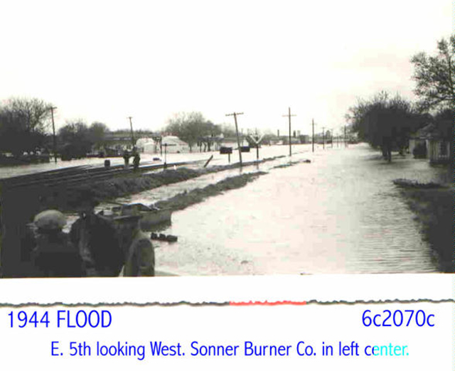 1944 Flood in Winfield, KS