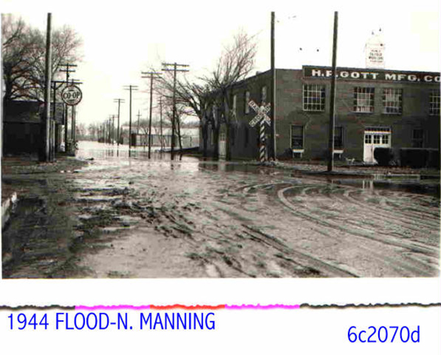 1944 Flood in Winfield, KS