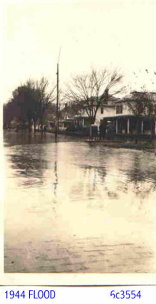 1944 Flood in Winfield, KS