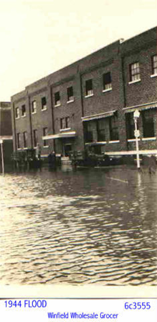 1944 Flood in Winfield, KS