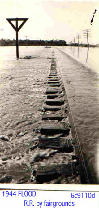 1944 Flood in Winfield, KS