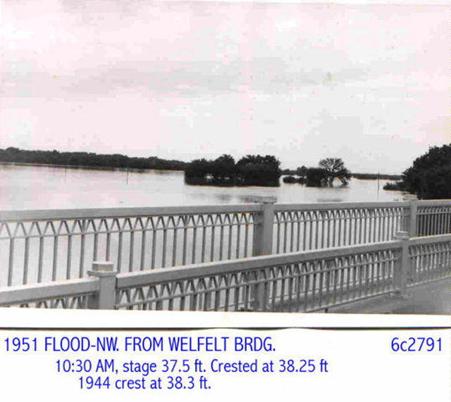 1951 Flood in Winfield, KS