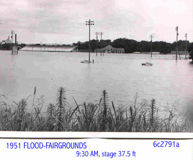 1951 Flood in Winfield, KS