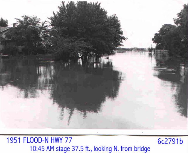 1951 Flood in Winfield, KS