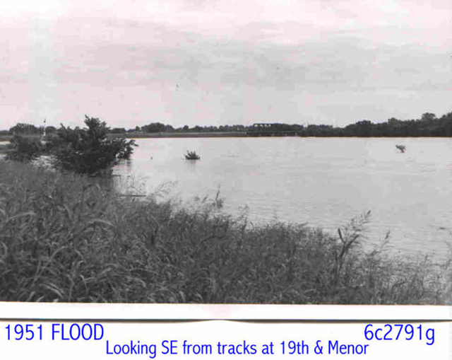 1951 Flood in Winfield, KS