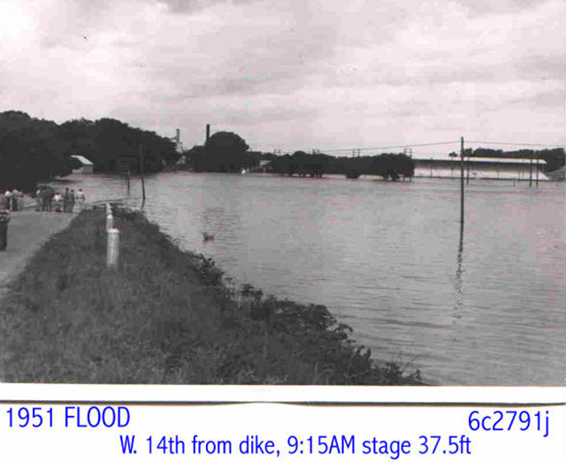 1951 Flood in Winfield, KS