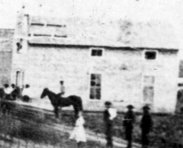Nearest building on right.