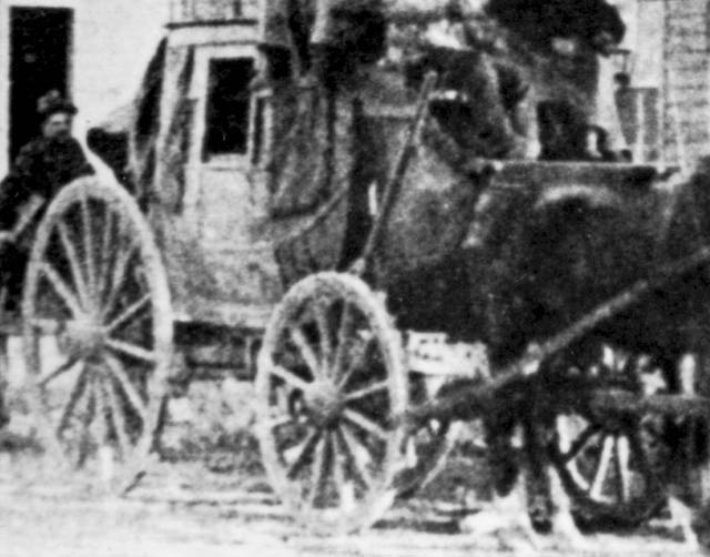Close Up of Stage Coach