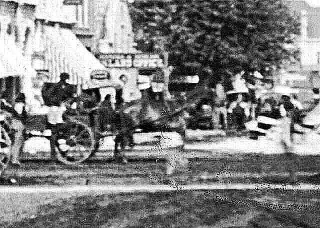 businesses down 9th Street on left
