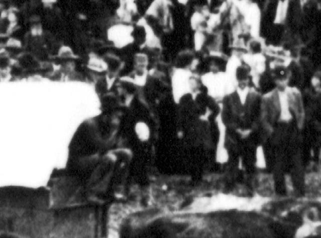 1896 driver of covered wagon