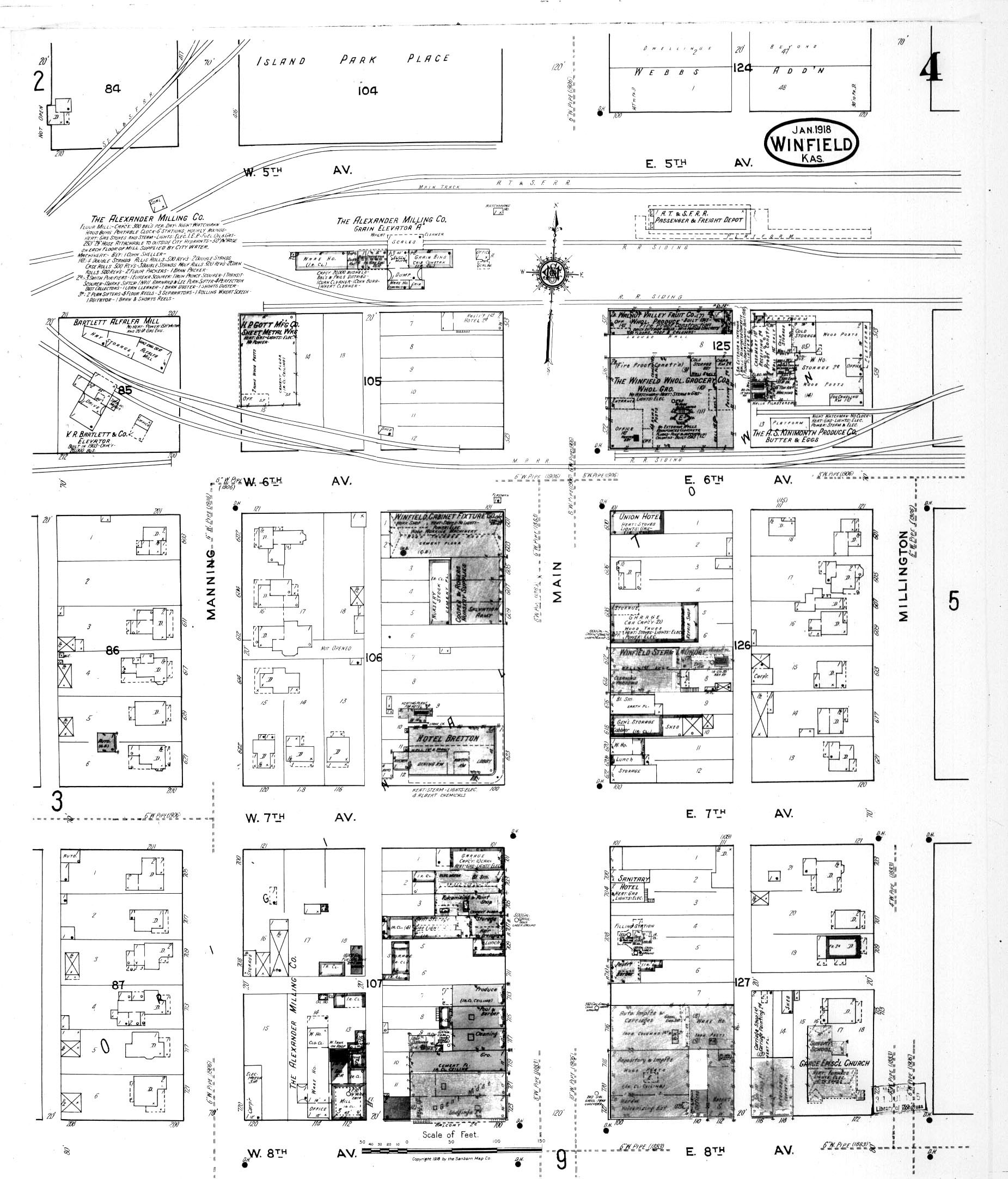 Source Map #4 from 1918