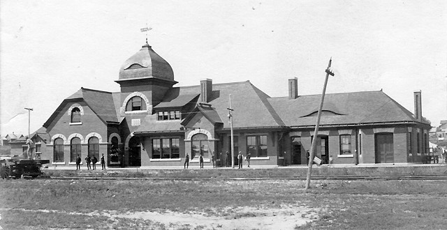 Santa Fe Passenger Depot in Arkansas City